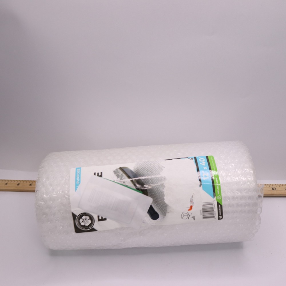 Bubble Cushion Clear 3/16 x 12 x 40 ft.