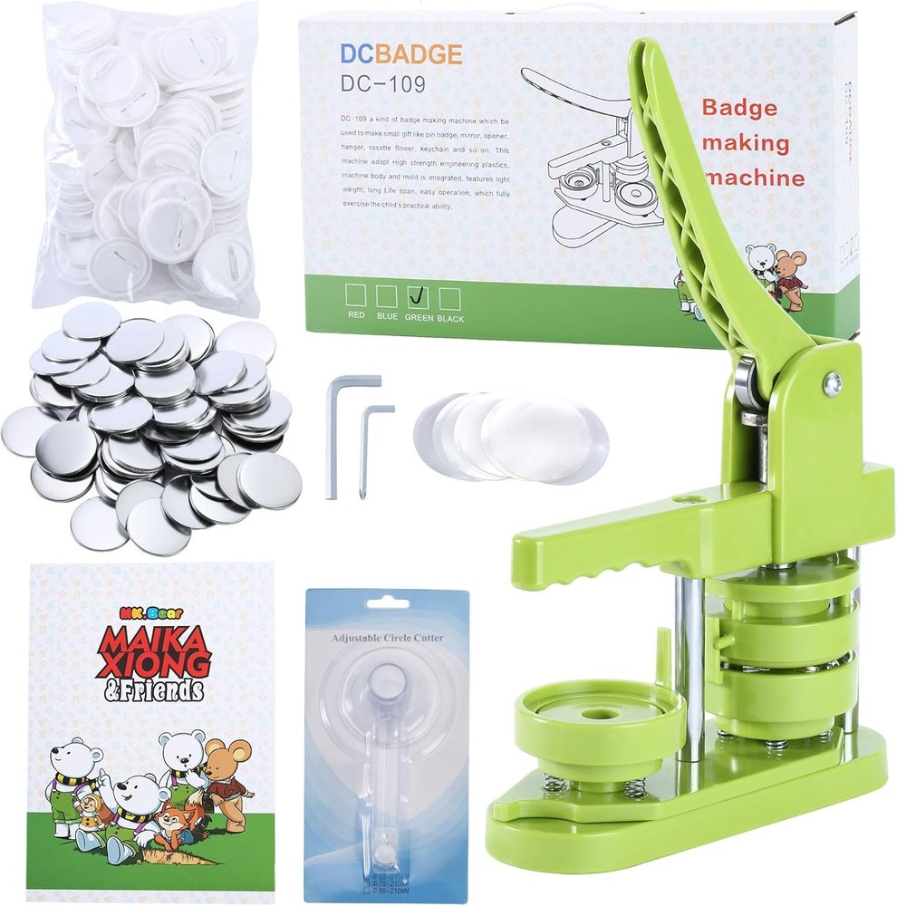 Button Pin Maker Machine Kit