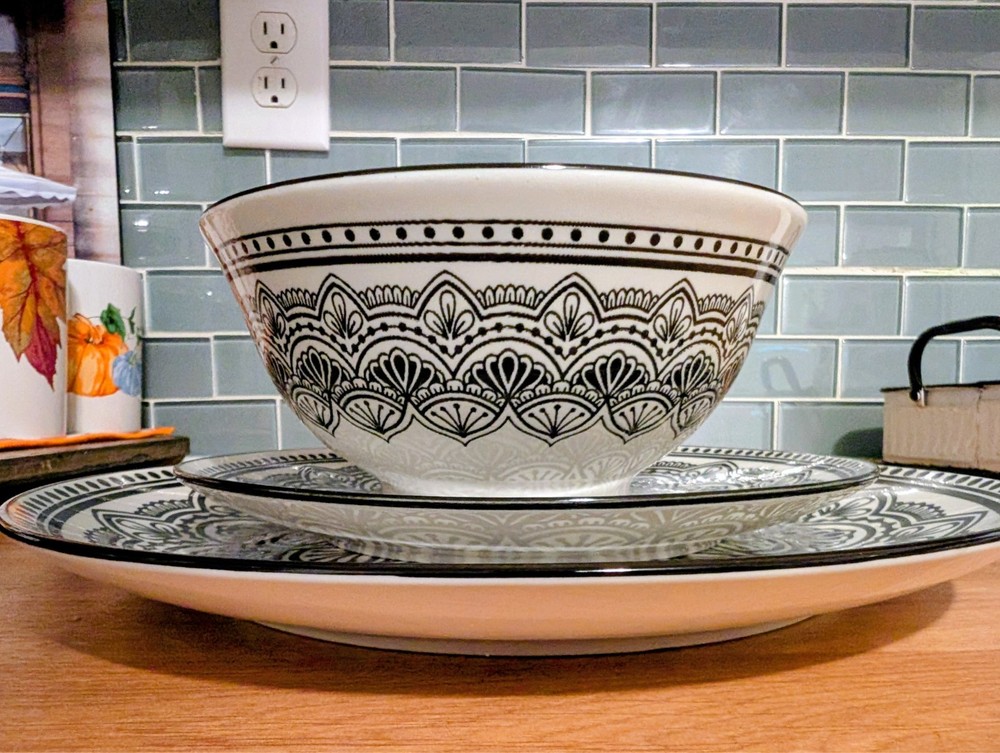 3pc Moroccan Inspired Dinner Ensemble