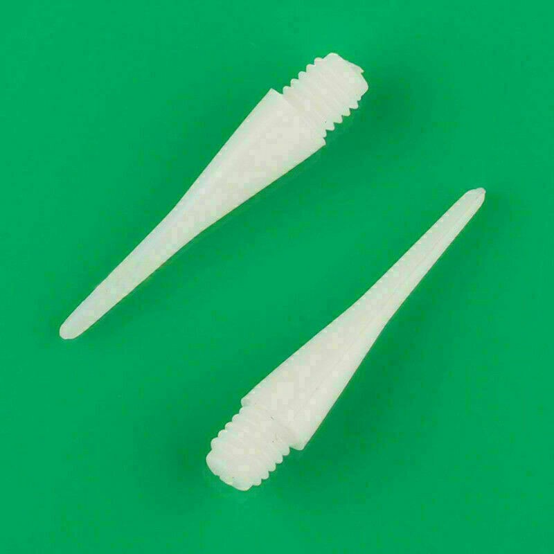 .#*.50-PCS Durable Soft Plastic Tips Points Needles White ... - Hot~ E7Q4