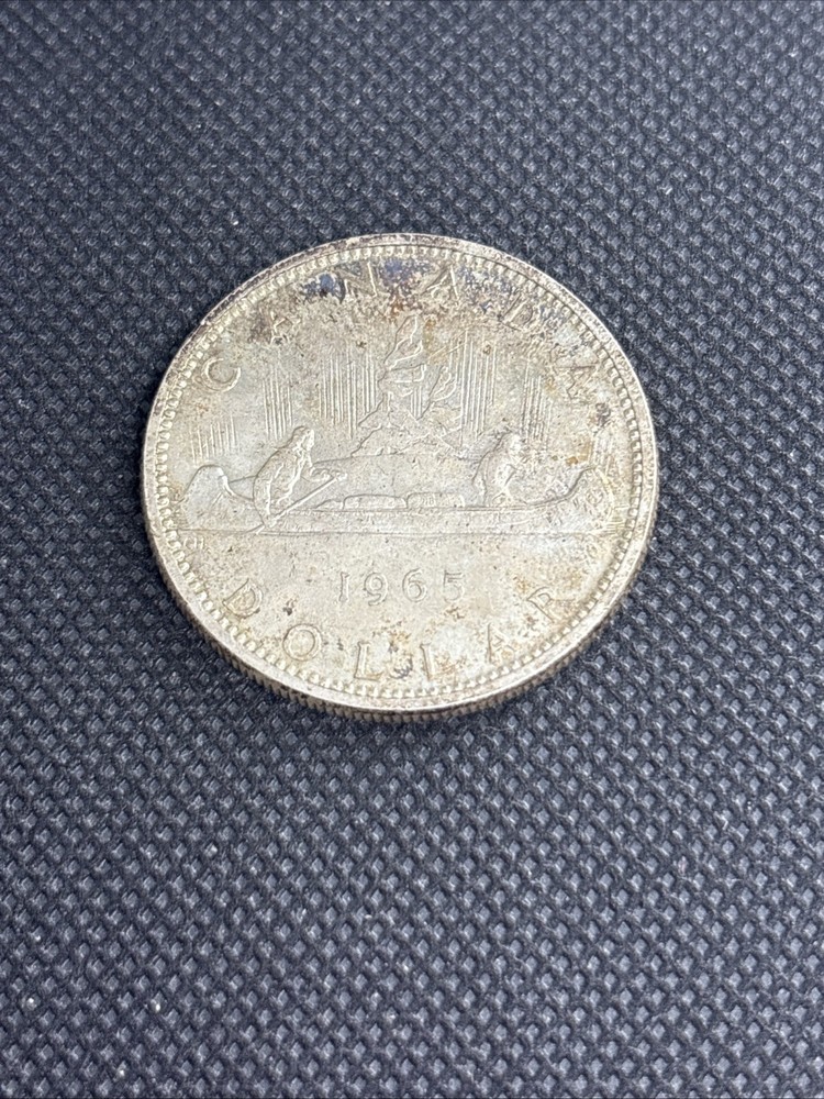 1965 Canadian Silver Dollar Circulated