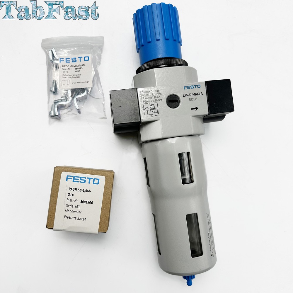 Brand New LFR-1-D-MAXI 159633 Regulating Filter for FESTO