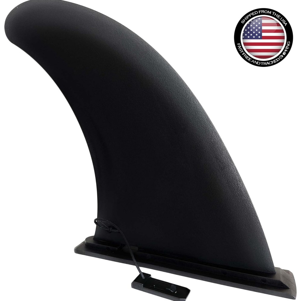 Nylon Paddleboard Fin Replacement, 9'' for Effortless Stability & Performance