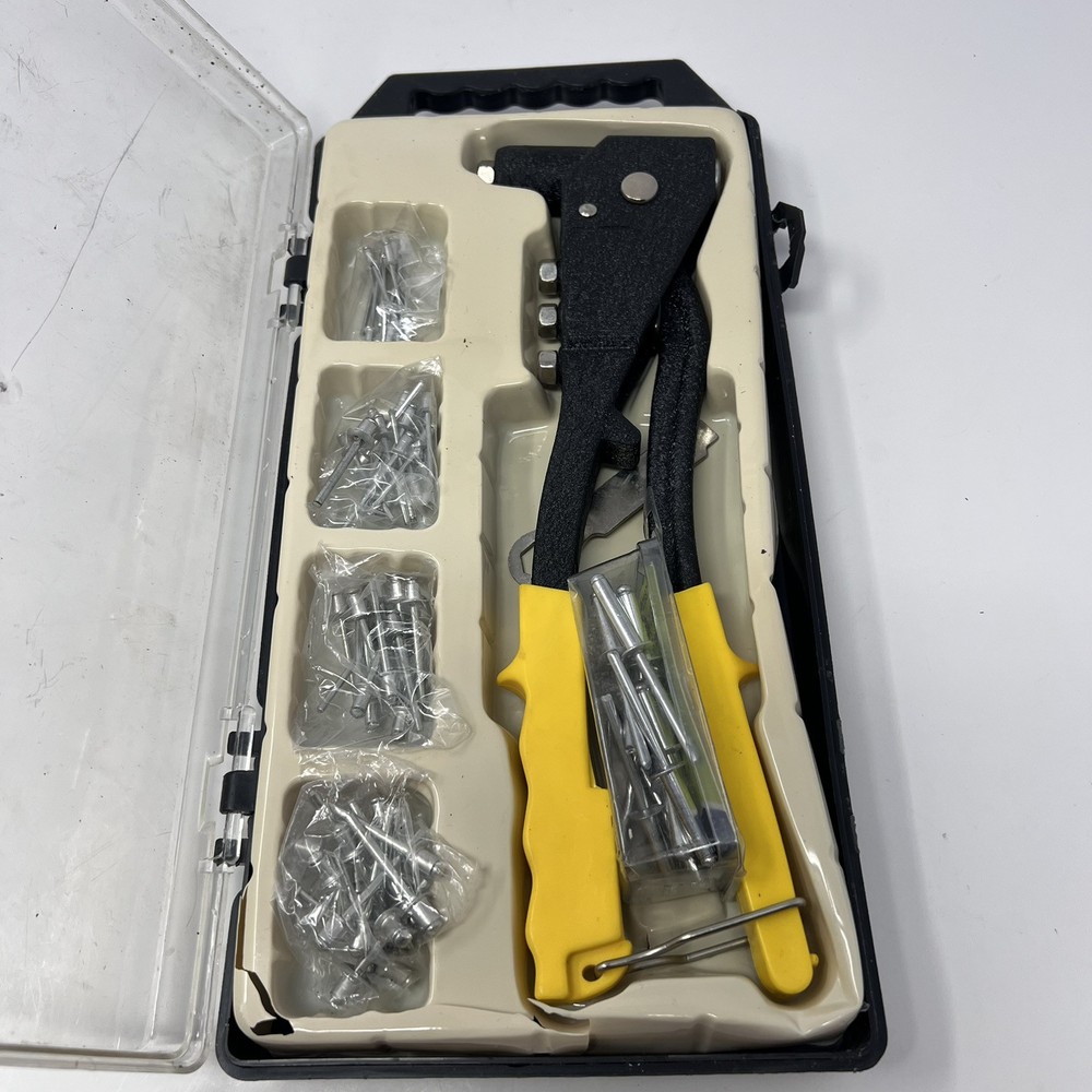 PERFORMANCE TOOL W2017C Hand Riveter Set - Rivet Set with Rivets Works Great