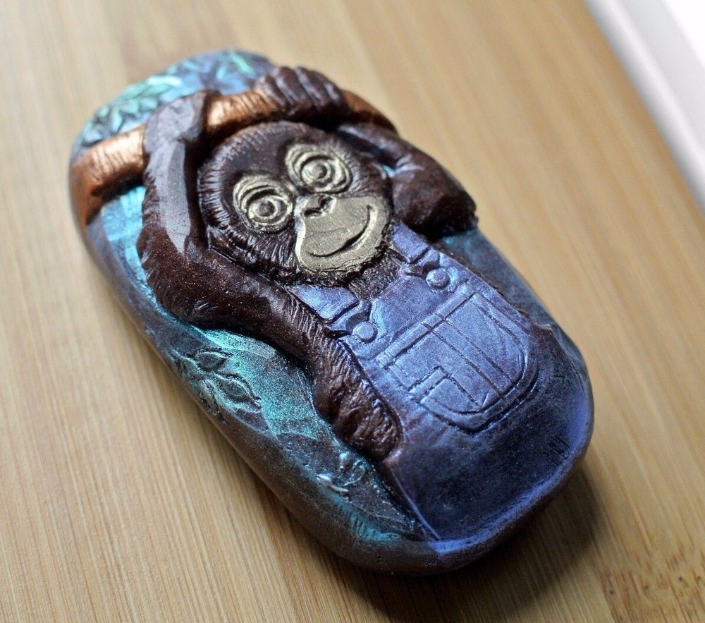 MONKEY SILICONE MOLD  for soap making and other crafts