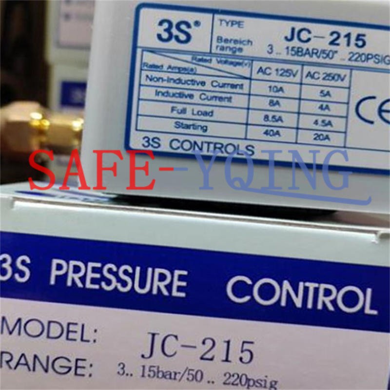 ONE NEW 3S JC-215 Pressure Switch