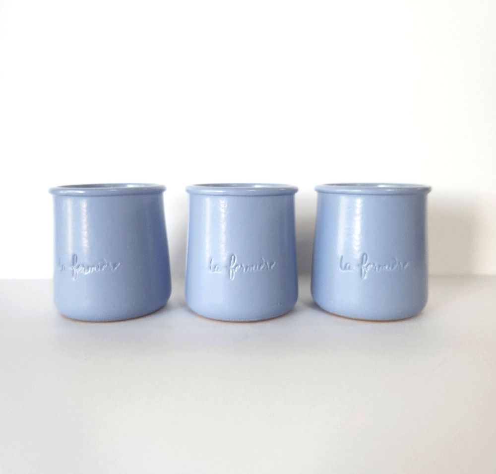 LA FERMIERE Clay Pots, Set of Three