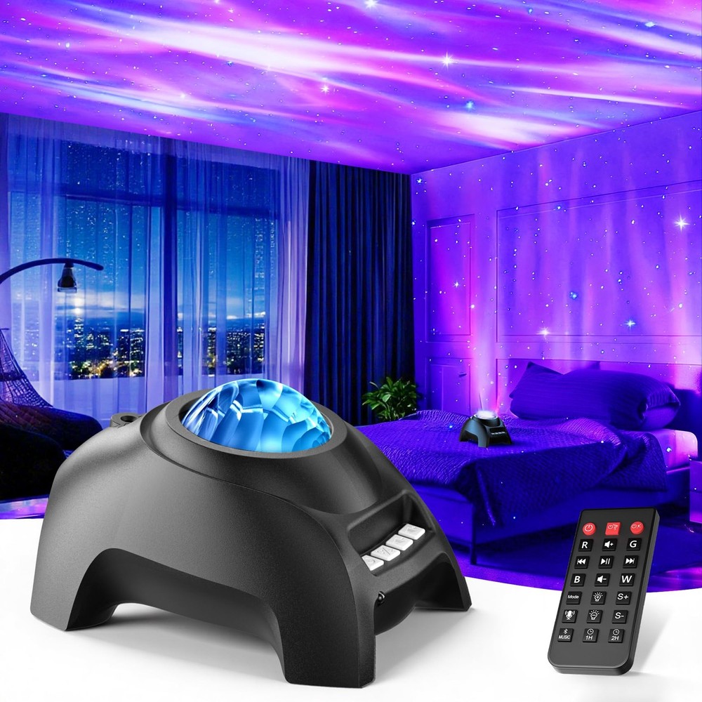 Northern Galaxy Light Aurora Projector, Star Projector with 33 Light Effects,...