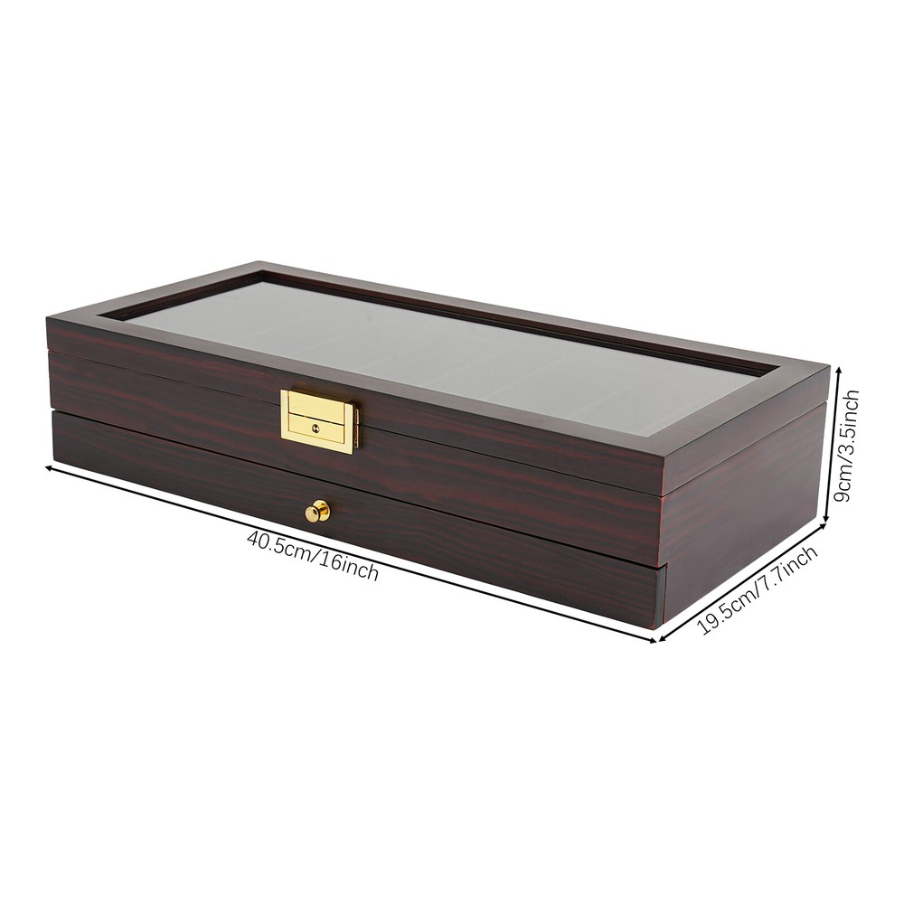2-Tier Knife Display Case Organizer Knife Display Case Knife Storage Box