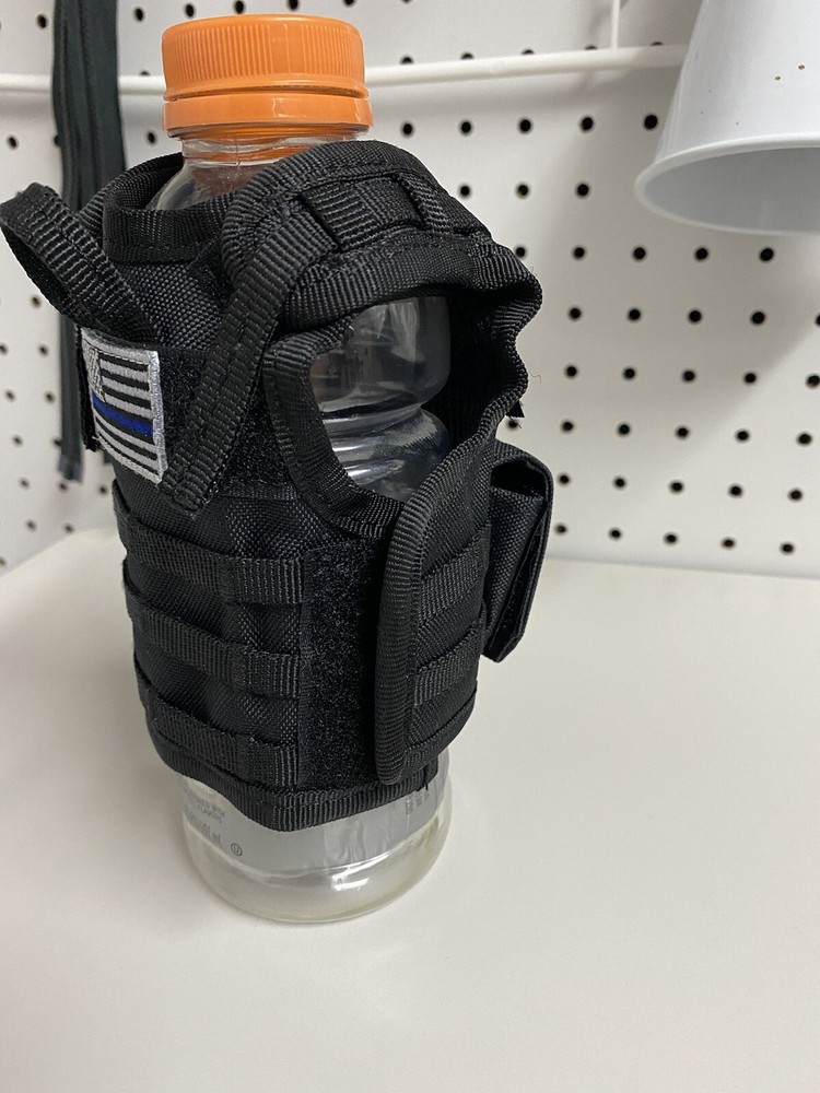 Mini Tactical Vest Koozie Includes Name And Mini Flag