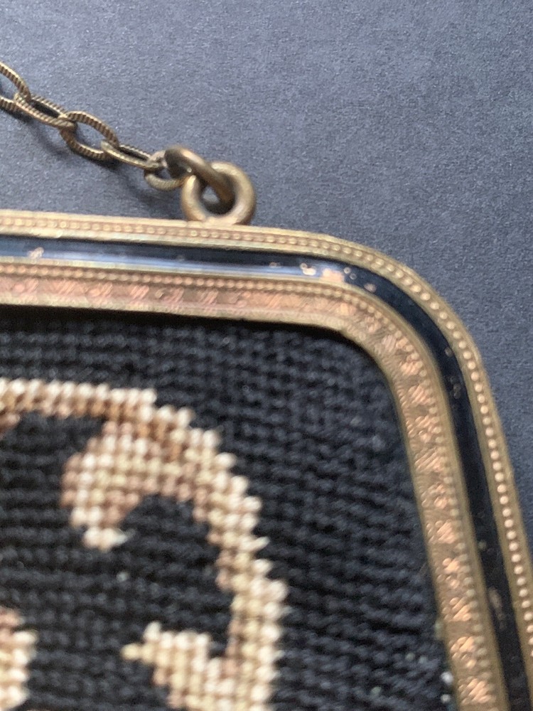 Antique Petit Point Purse