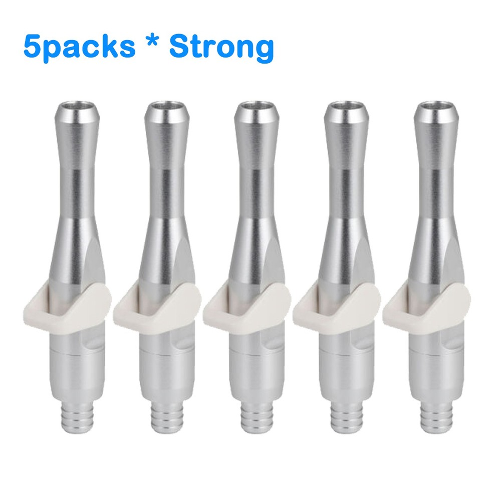 5Pcs Dental Strong HVE Saliva Valve Ejector Suction Tip Adaptor Handle Tools