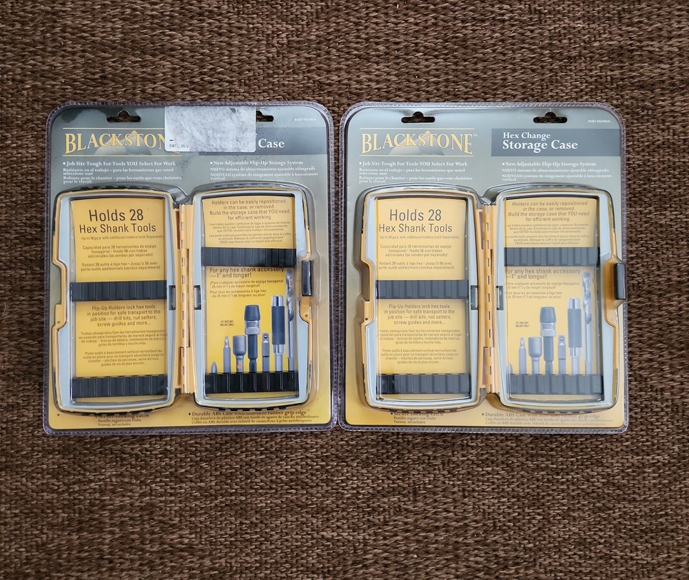 2 Blackstone 28 Hex Change Tool Storage Cases New
