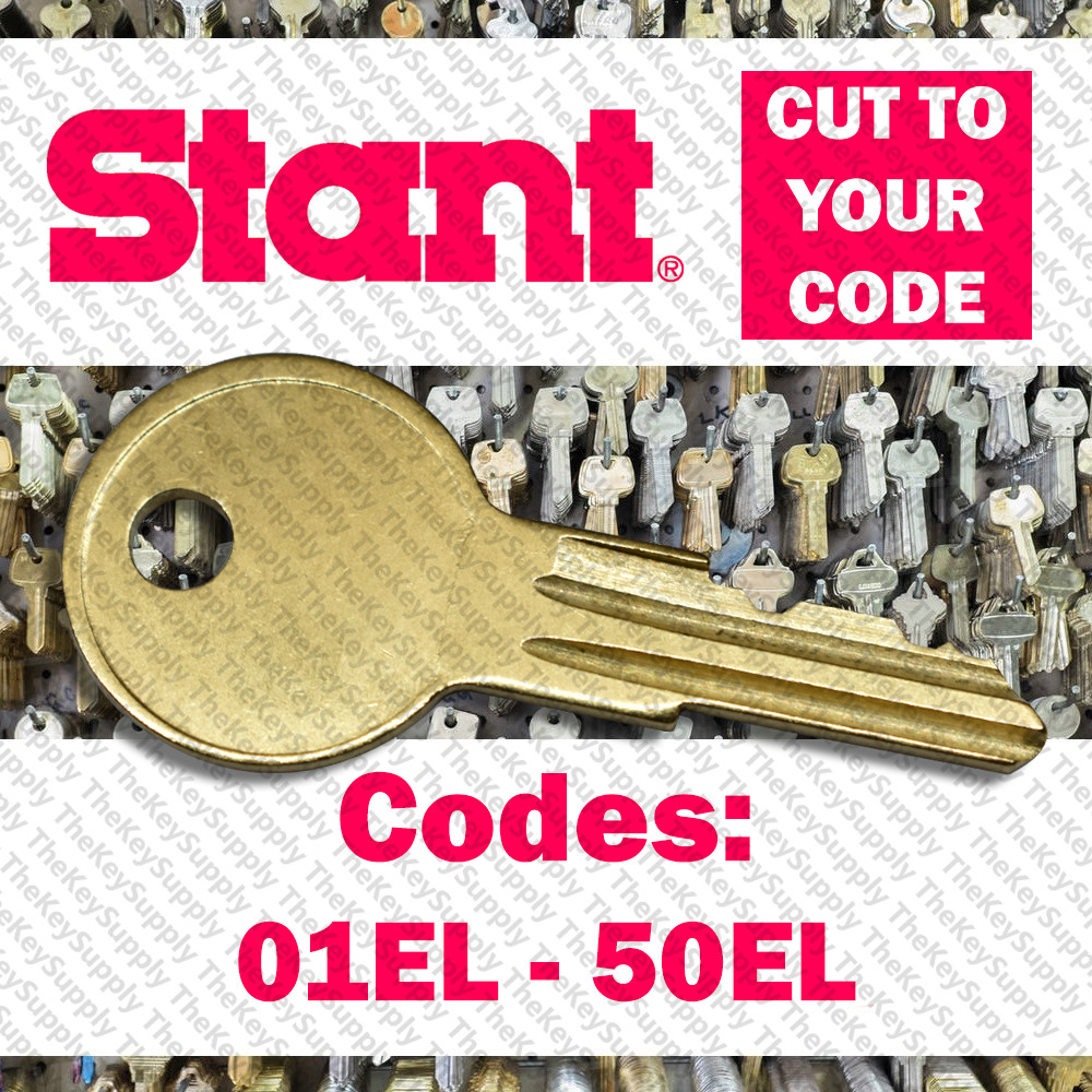 Stant Gas Fuel Cap Lock Replacement Key Cut to Code 01EL-50EL