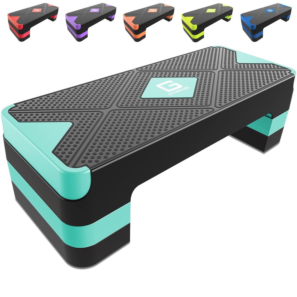 Aerobic Exercise Step, Adjustable Aerobic Stepper for Exercise, Workout Step ...