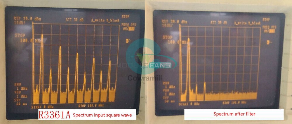 BPF Bandpass Filter 10M 10MHz BPF Band-pass Filter Low Insertion Loss New