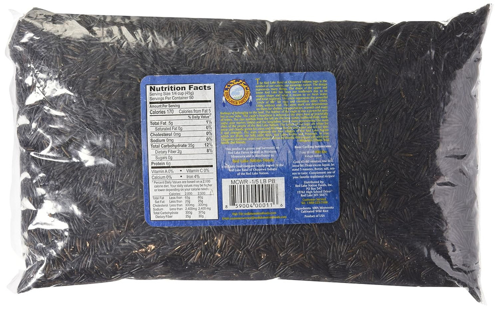 100% All Natural Minnesota Cultivated Wild Rice