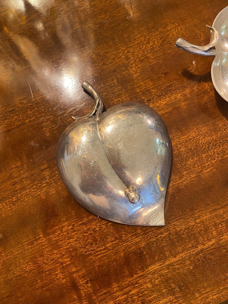 vintage Tiffany & Co sterling silver leaf shape.