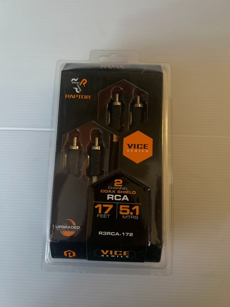 RAPTOR VICE SERIES RCA CABLE R3RCA-172