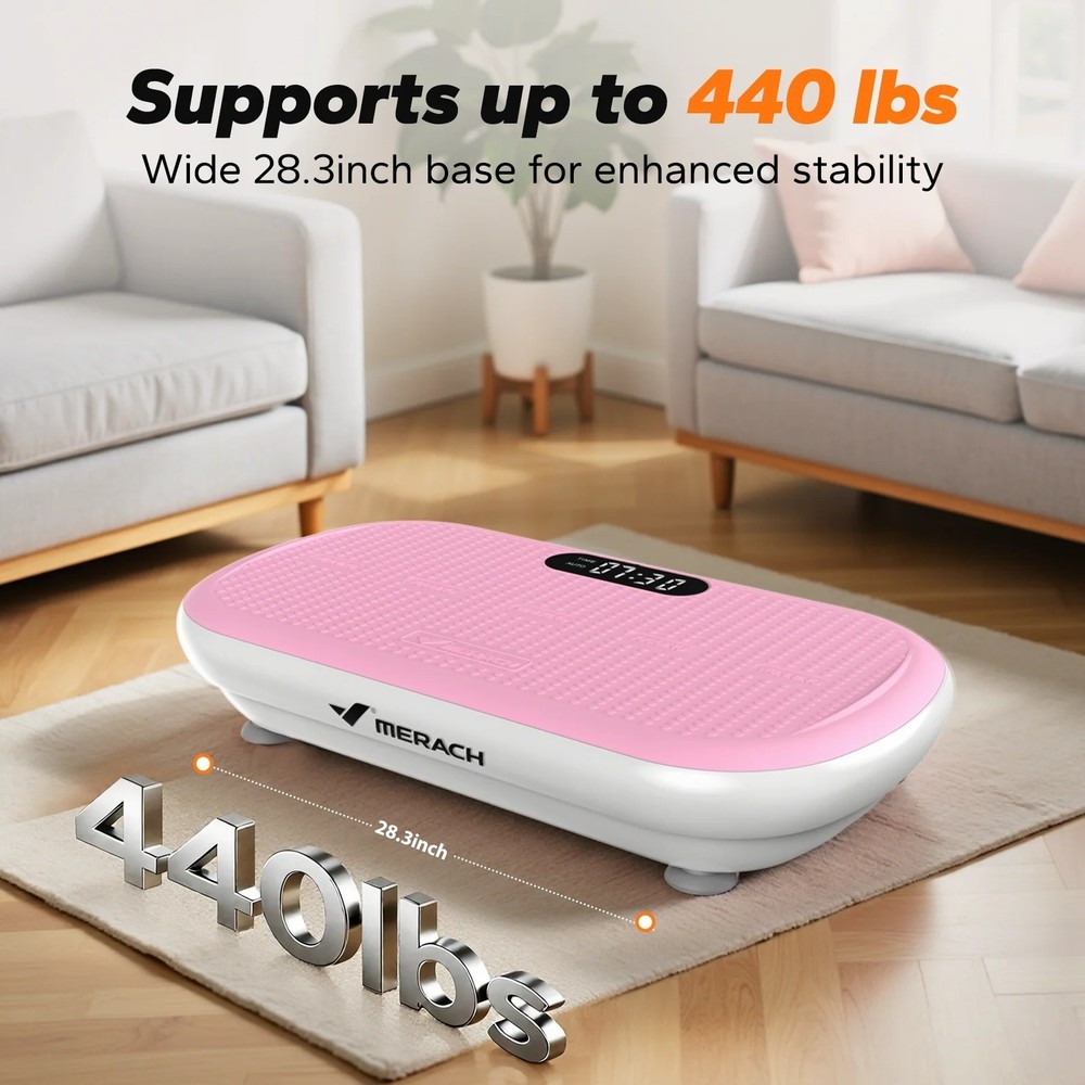 Vibration Plate Exercise Machine Bluetooth Lymphatic Drainage Weight Loss