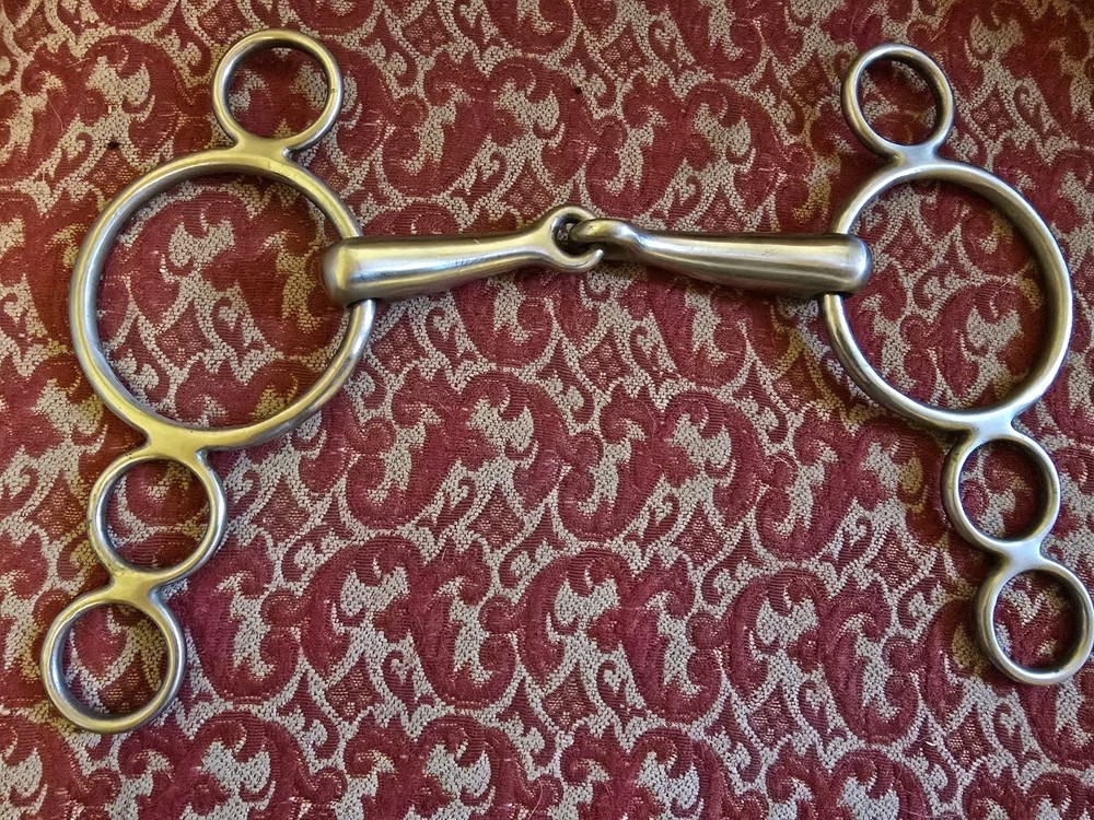 3 RING ELEVATOR BIT ENGLISH BIT 5" STAINLESS