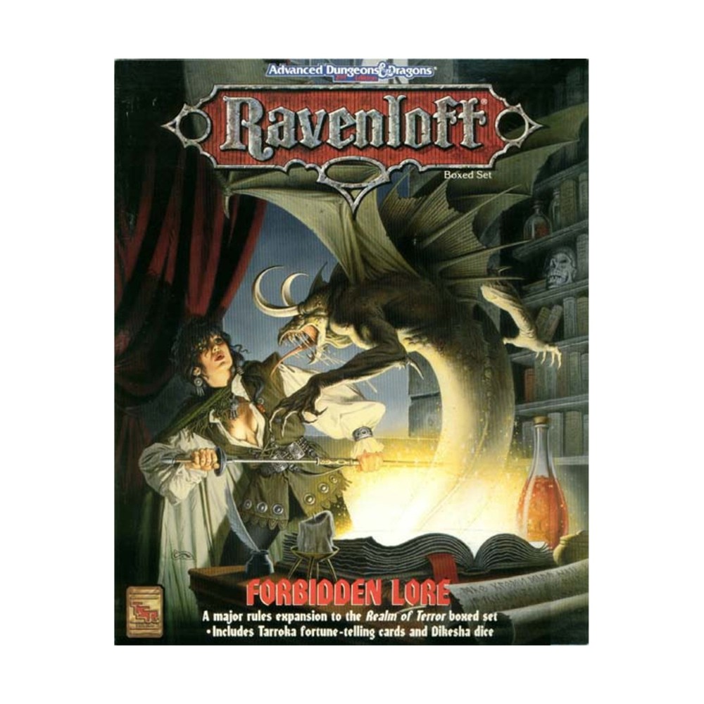 TSR Ravenloft Forbidden Lore Fair/VG+
