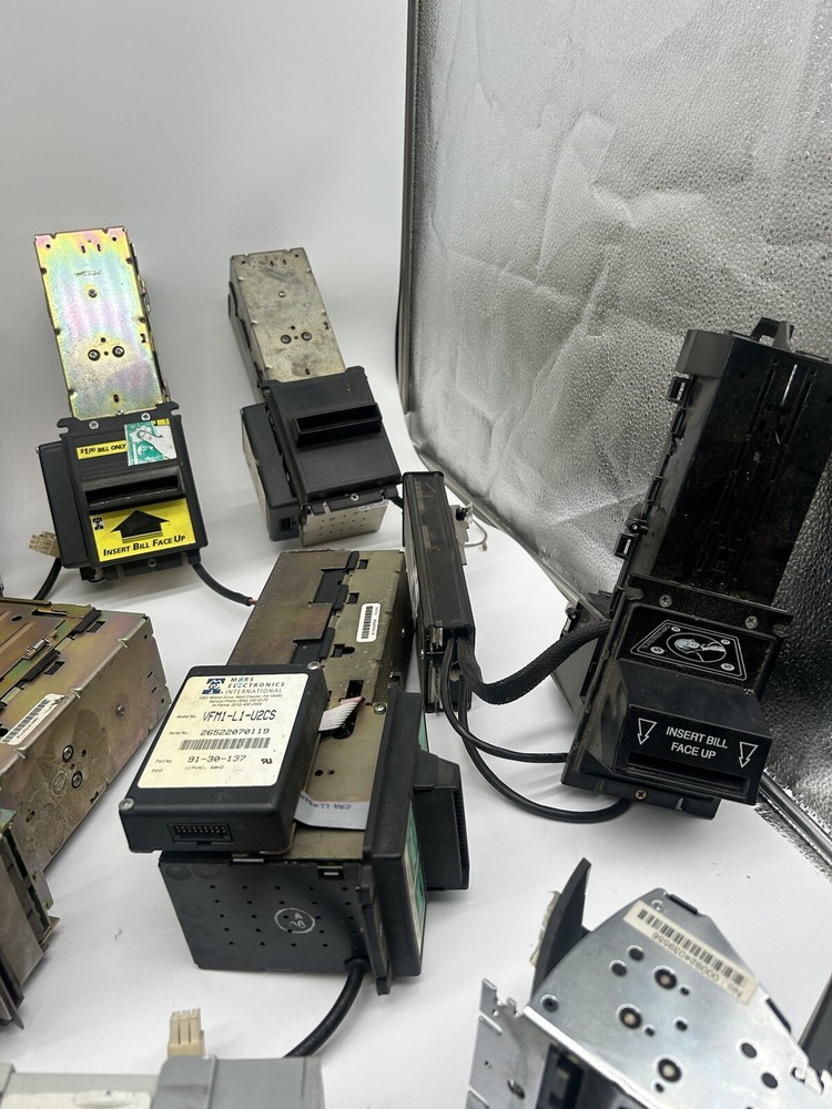Vending Machines Untested Bill Acceptors Mars Electronics, Cash Code Insert Bill