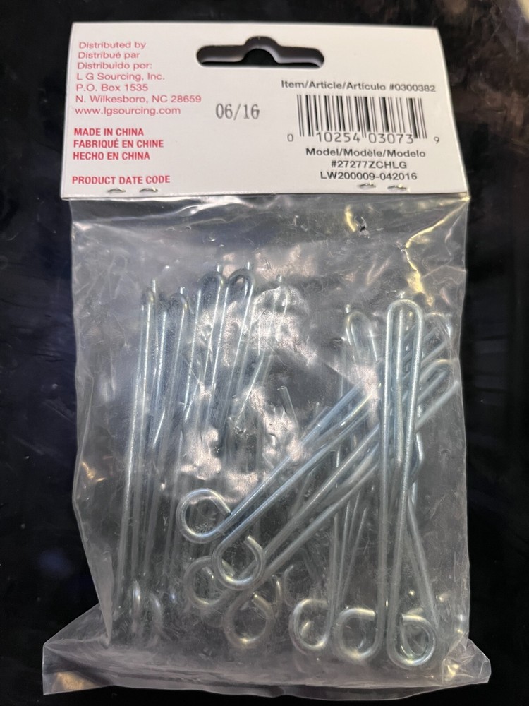 Project Source Slip-in Curtain Hooks Qty 14 per Package NEW
