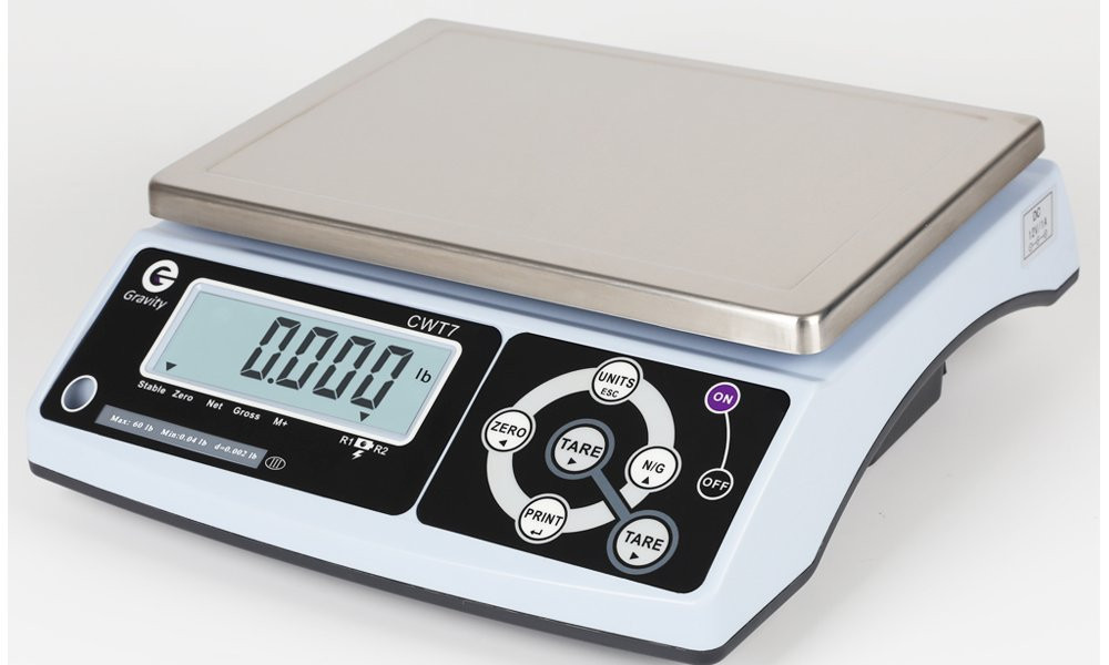 Gravity High Precision  Portion Control Scale, 3/6 lb dual range, NTEP