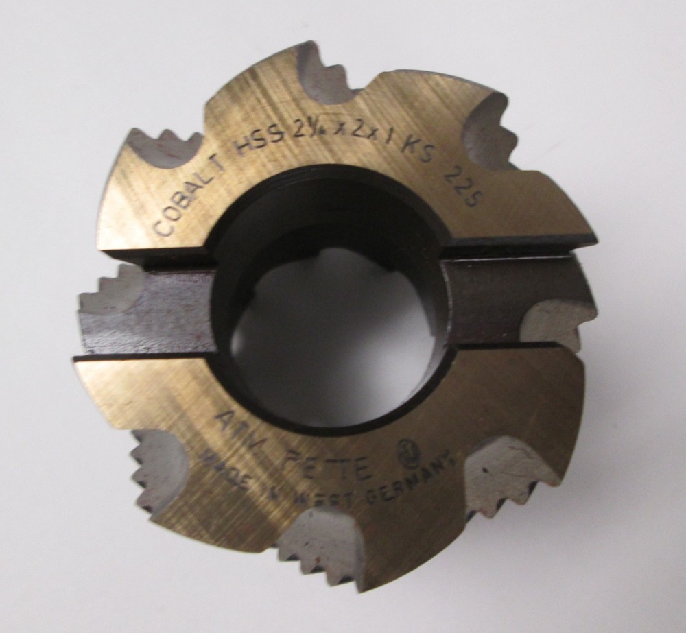 3" Diameter Cobalt Roughing Shell End Mill, 5%