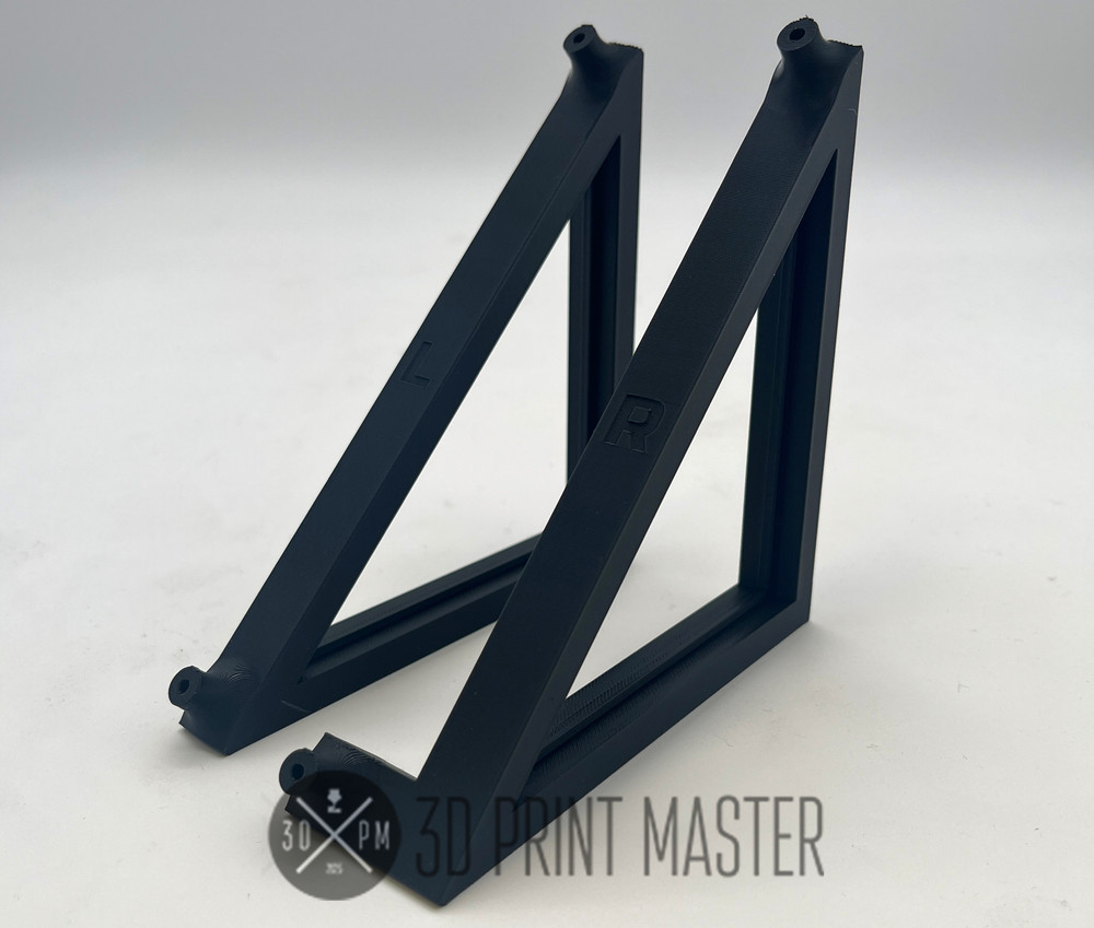 Basic Motherboard Stand for CPU Crypto Mining + Screws | 45° or 60°