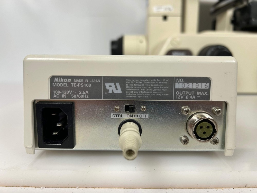 Nikon Diaphot 300 Inverted Phase Contrast Microscope *Untested*