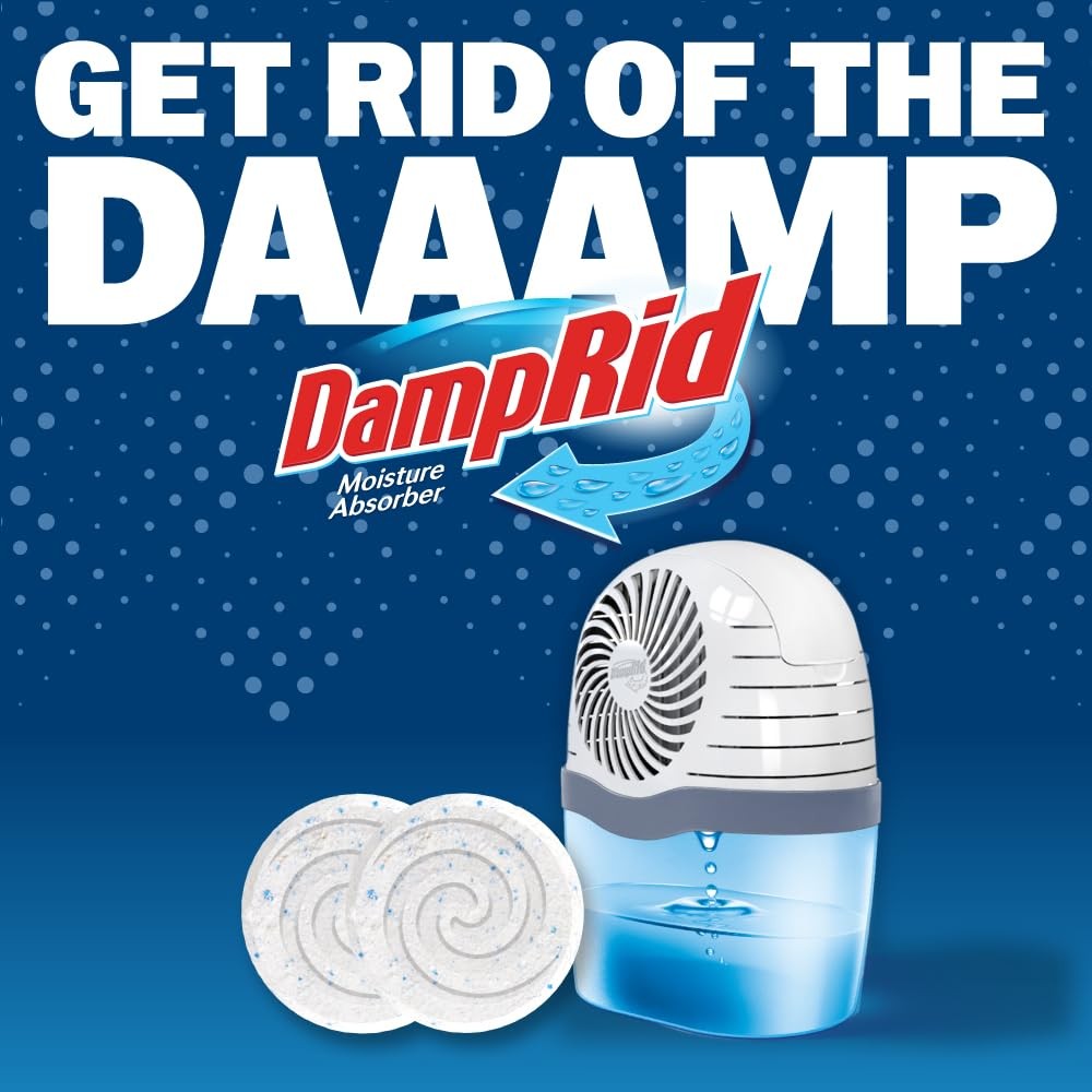 DampRid Moisture Absorber Drop-In Tablet New & Improved, & Improved