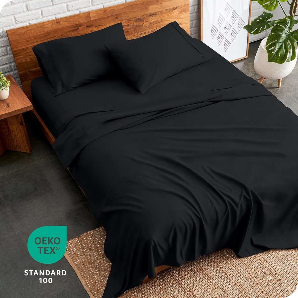 Luxury 1800 Thread Count Queen Sheet Set - Ultra-Soft Microfiber, Deep Pockets
