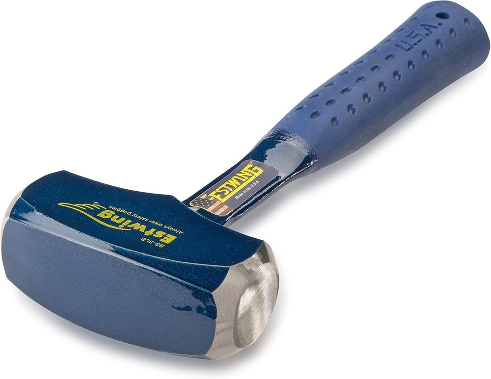 Optimally Designed 3Lb Sledge Hammer with Shock Reduction for Comfort & Control