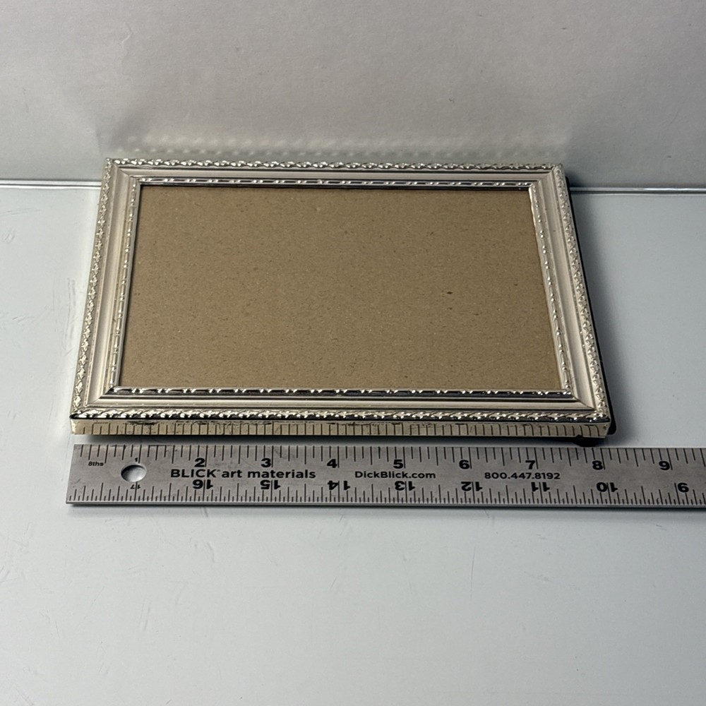 Silver Tone Standing 5” X 7” Picture Frame