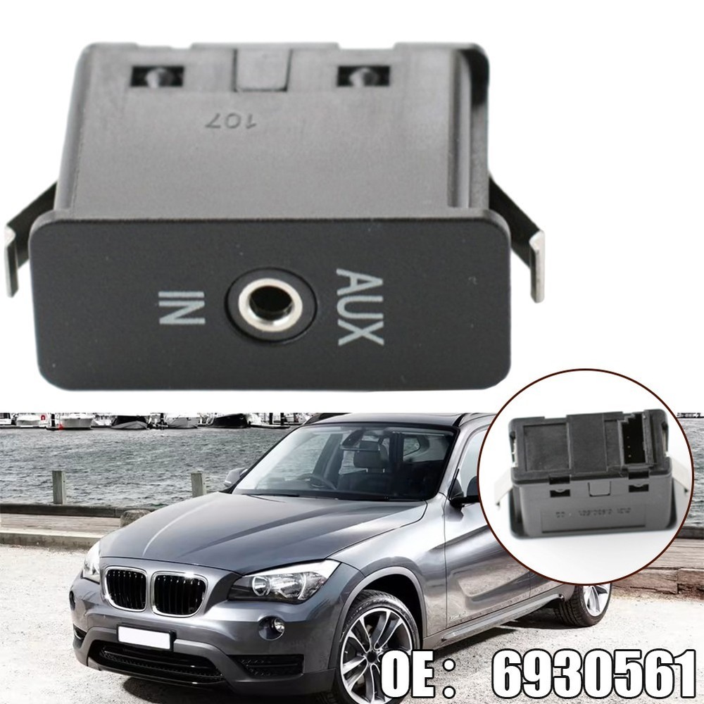 For 1 3 5 6 7 X3 SERIES/E60 E61 E81 E87 E90 Audio Aux In Socket/Plug/ New