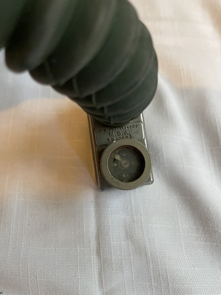 Vintage MSA Gas Mask Olive Green