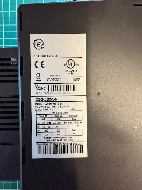 Motortronics VMX-AGY-201 Agility Soft Starter – Solid State AC Motor Control