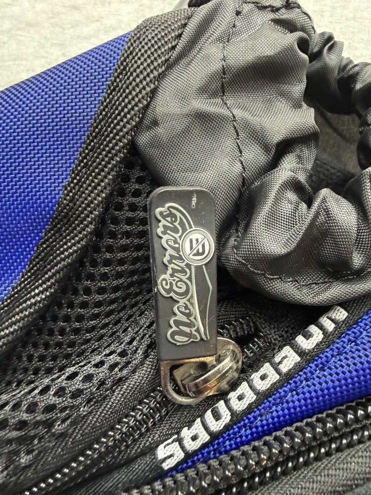 No Errors Baseball Softball Backpack Hydration Bladder Blue Gray Gear Bag