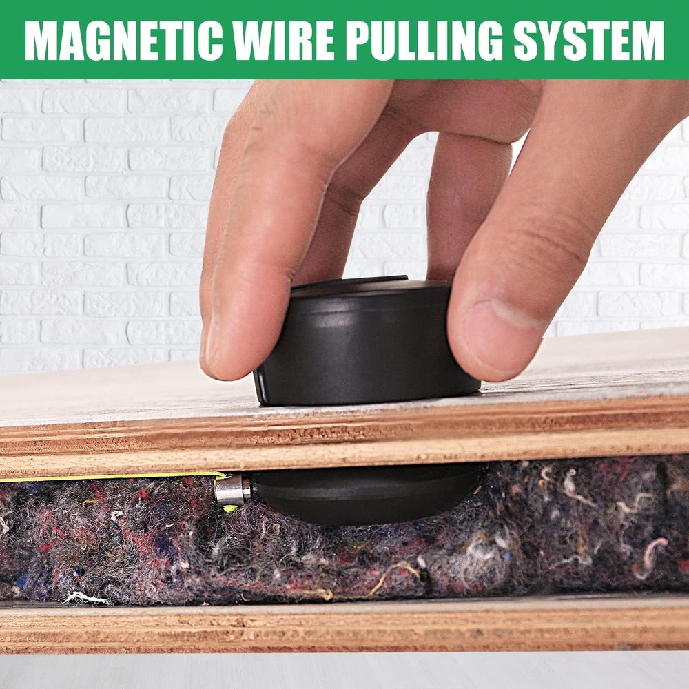 Magnetic Wiremag Puller,Wire Puller Tool,Fish Tape Wire Pulling System,Wire C...