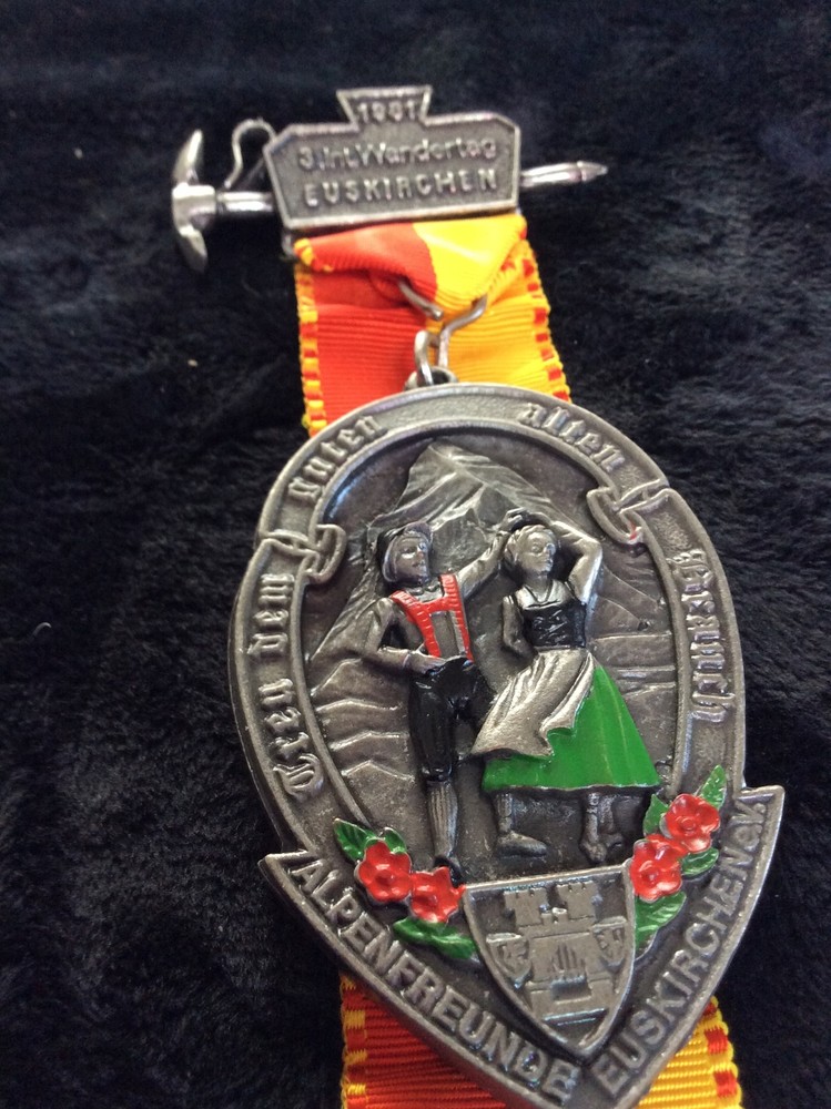 German Wandertag Medal 1981.