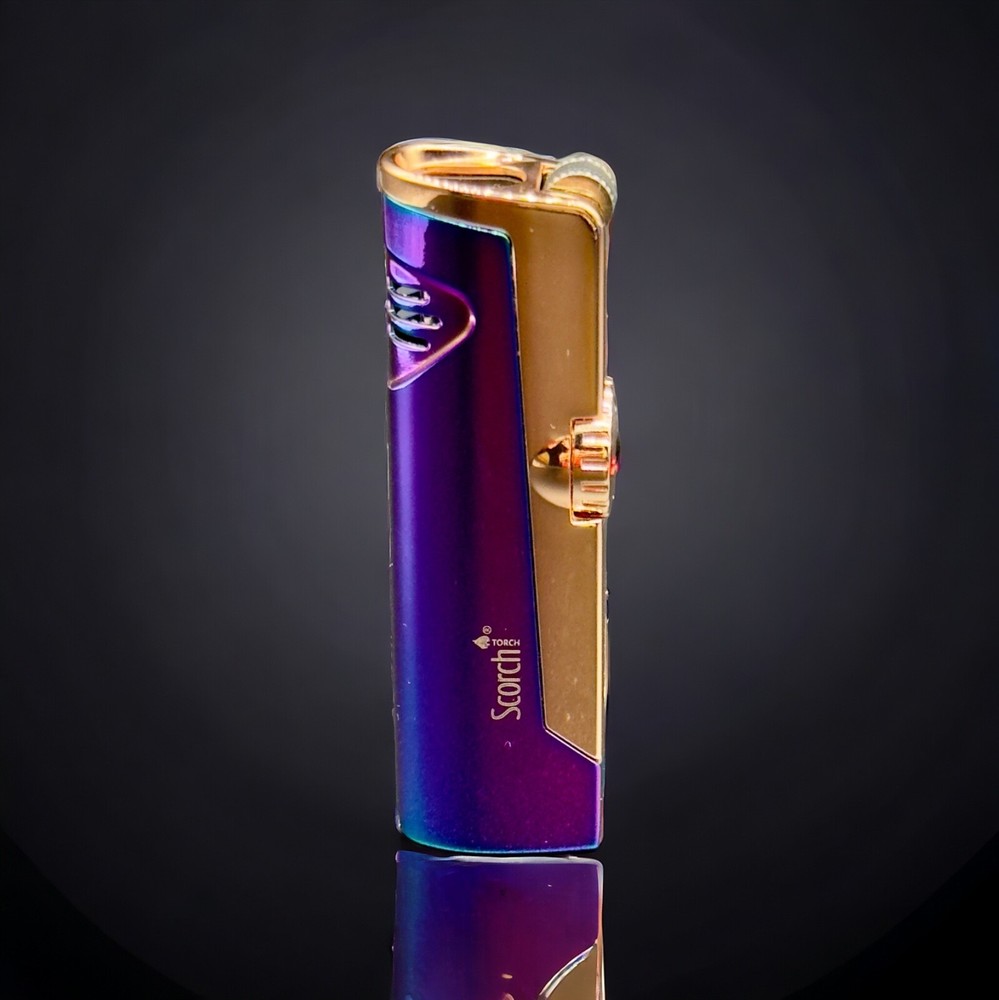 SCORCH TORCH Double Flame Butane Refillable Torch Lighter 61636