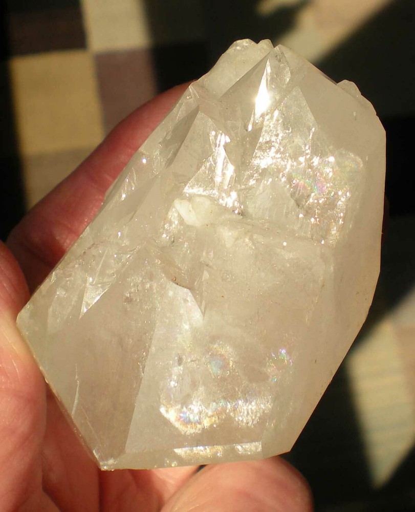 Clear Quartz Crystal - Double Terminated xt211