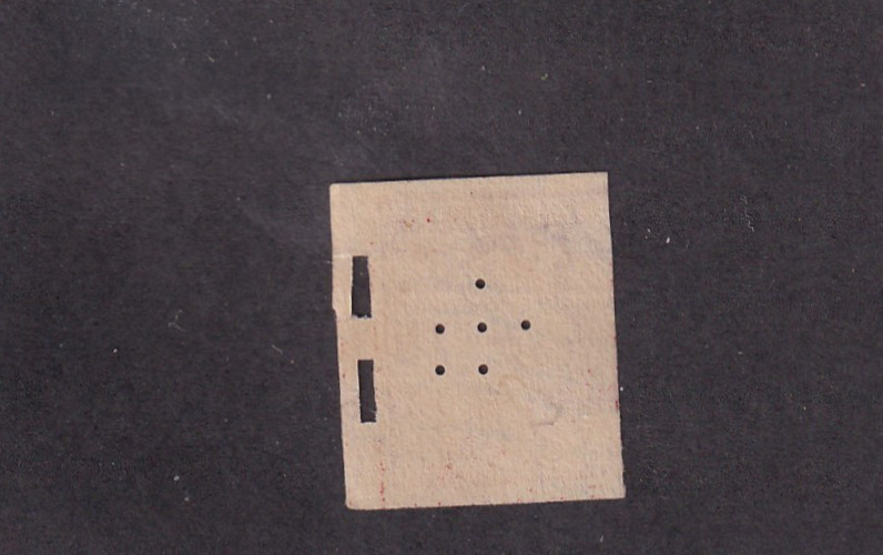 US #344 Schermack type III; control pattern 137 (117S)
