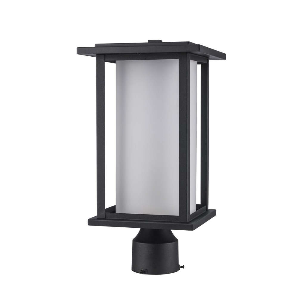 Trans Globe Lighting 51403 Shaakar 16" Tall Post Light - Black