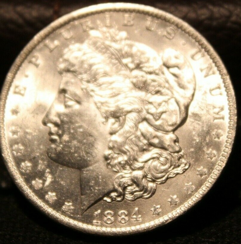 1884 O Uncirculated Morgan Silver Dollar