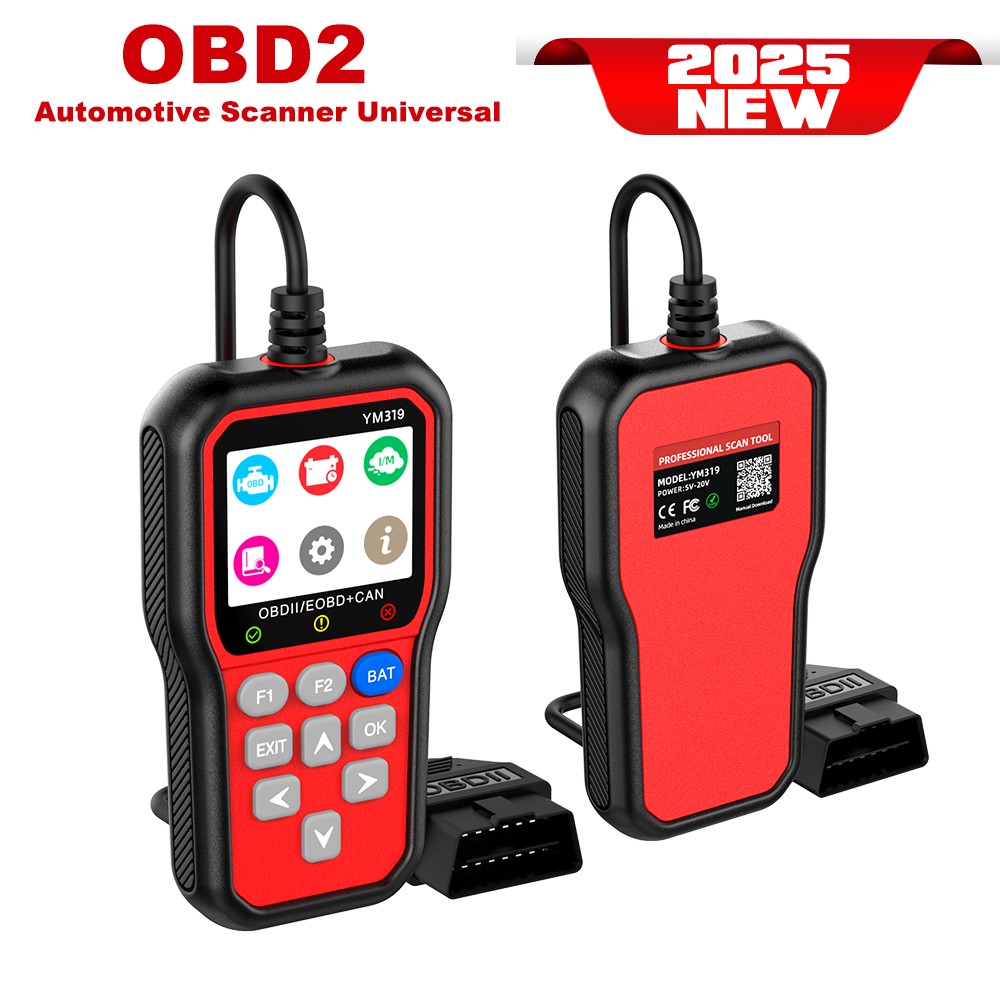 CHUSYYRAY YM319 Car OBD2 Scanner Code Reader Engine Fault Scanner CAN Diagnost
