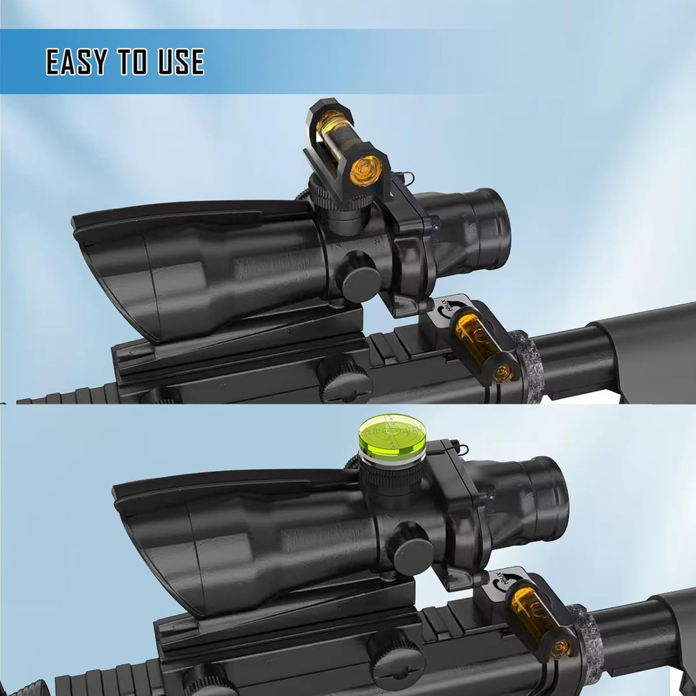 Professional Magnetic Scope Leveling Kit Scope Bubble Level Tool Scope Mounting