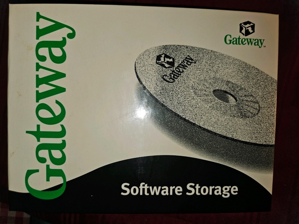 Gateway Restoration CDs with Manual - 9pc CD Disk Set Gateway Software